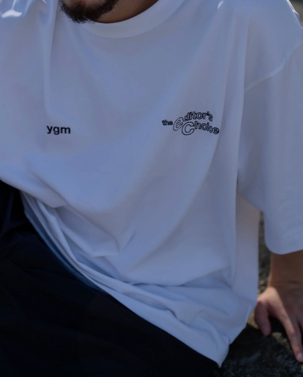 the ec 'YGM' ULTIMATO S/S Tee ‘Outline Logo’
