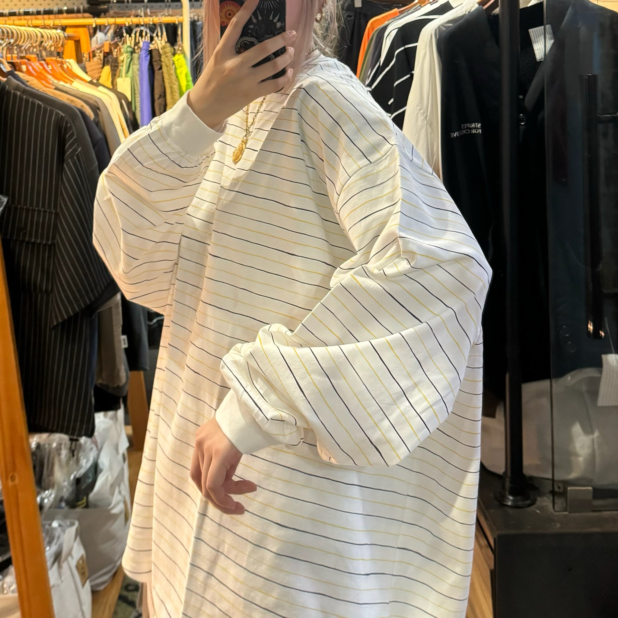 YGM×SFC SUPER BIG LS TEE – SupBean