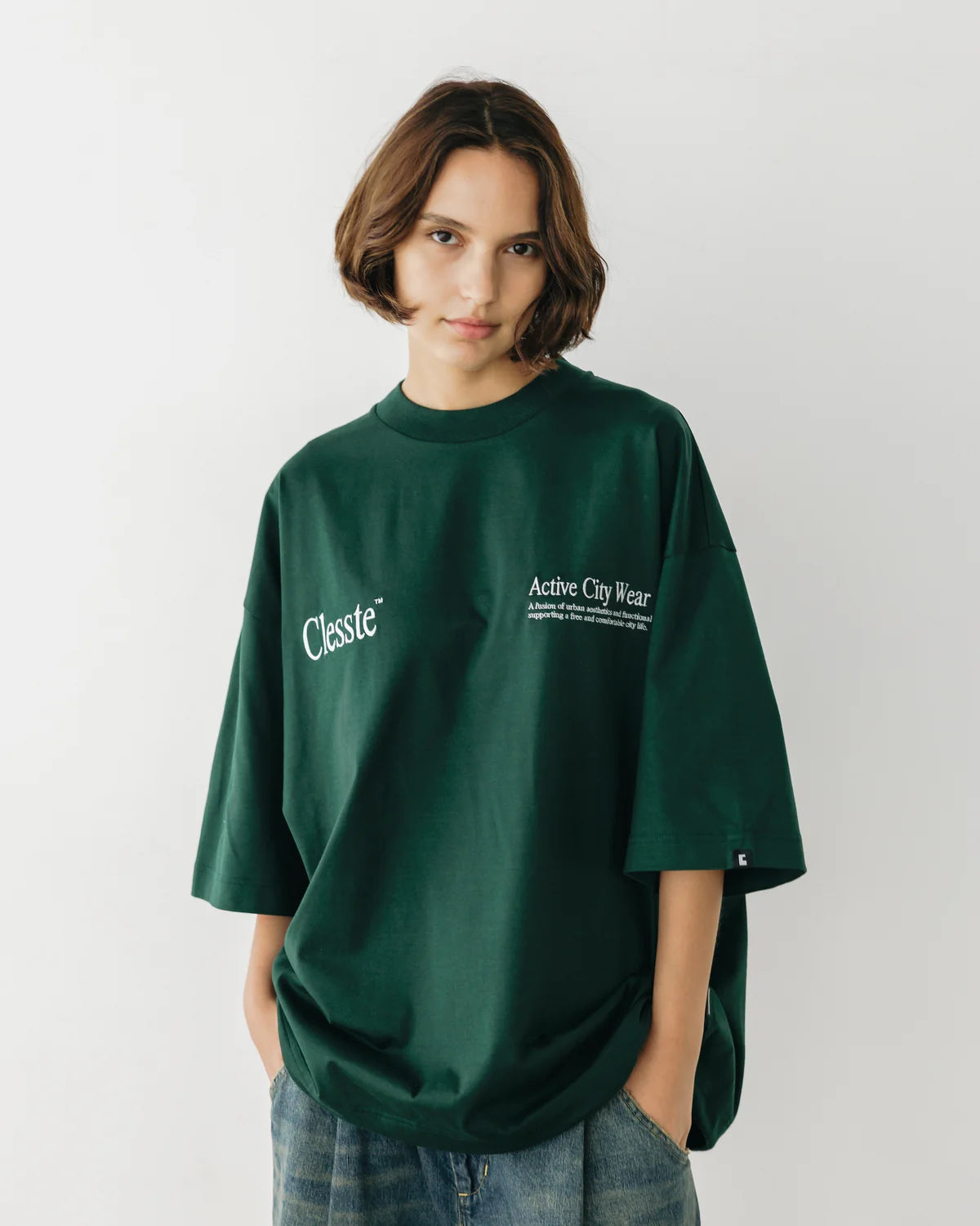 新款預訂 CLESSTE
ENBROIDERY MASSIVE T-SHIRT WITH DRAWSTRINGS