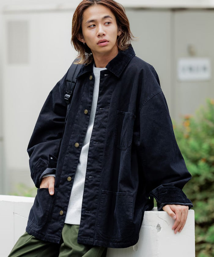 FREAK‘S STORE
Oversized Corduroy Duck Coverall Jacket [Limited products]