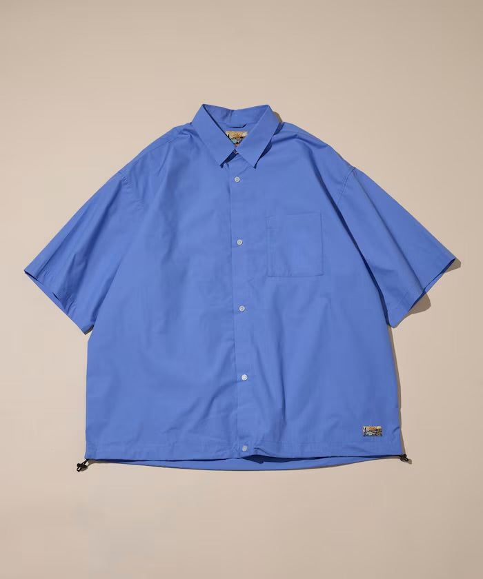 【FREAK'S STORE for BEACH & FES】 Typewriter Spindle Regular Collar S/S Shirt