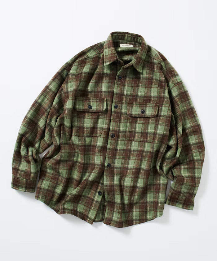 FREAK‘S STORE
Relax Fit Heavy Flannel Check Shirt