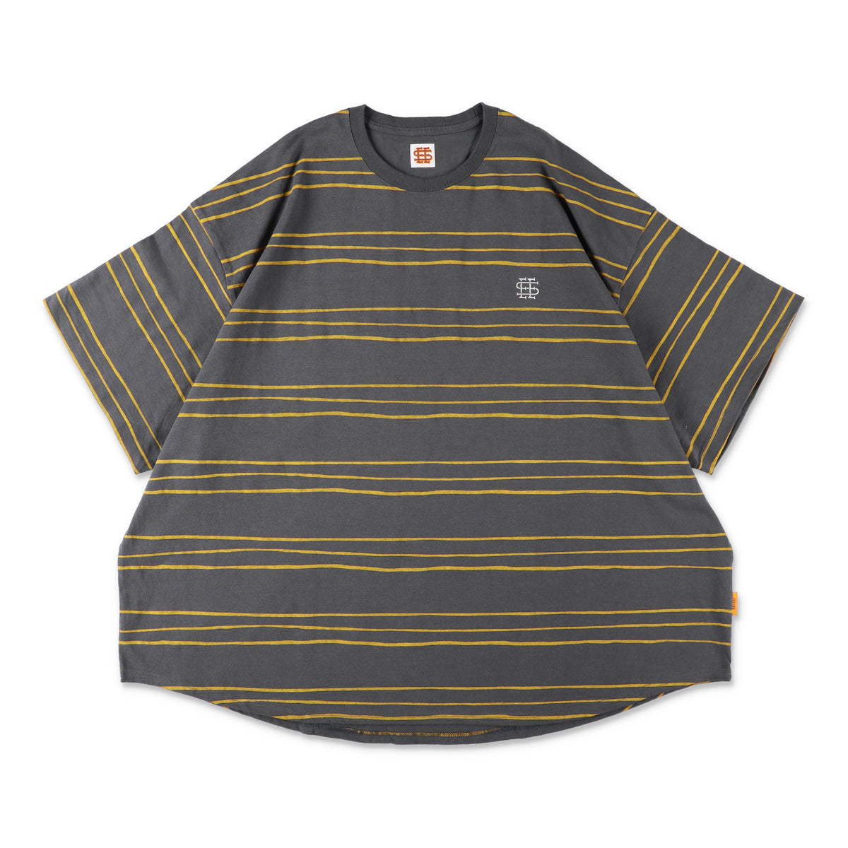 SEE SEE SUPER BIG BORDER SS ROUND TEE