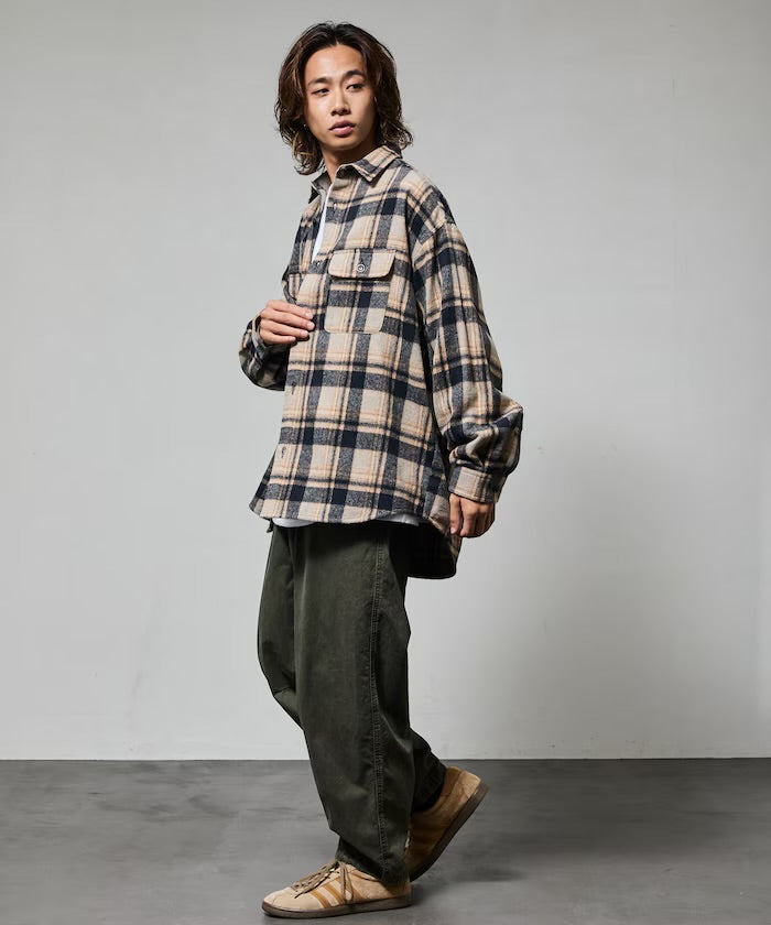 FREAK‘S STORE
Relax Fit Heavy Flannel Check Shirt