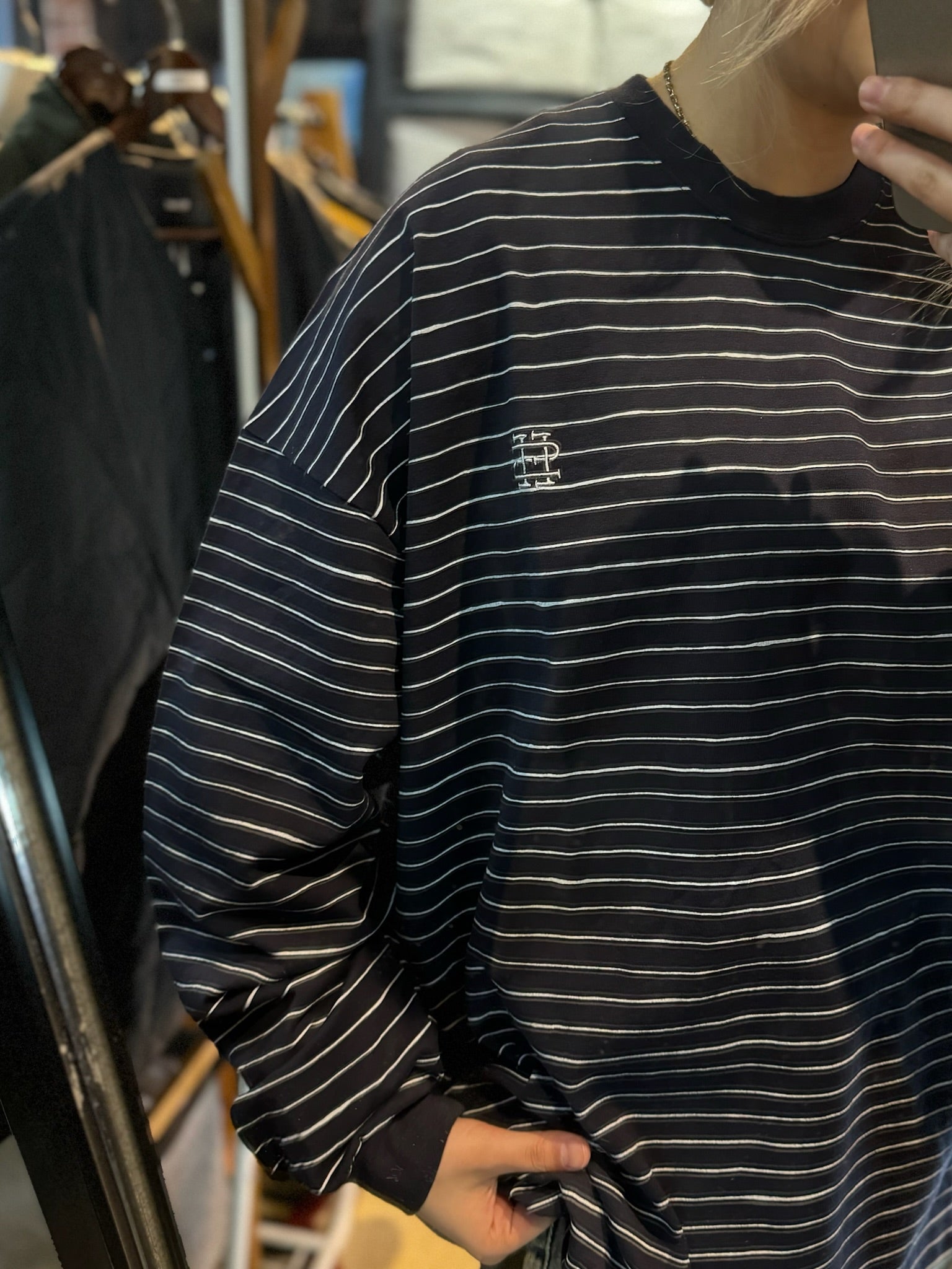 アイドル SEE SEE S.F.C SUPER BIG BOARDER LS BLACK See See – SupBean