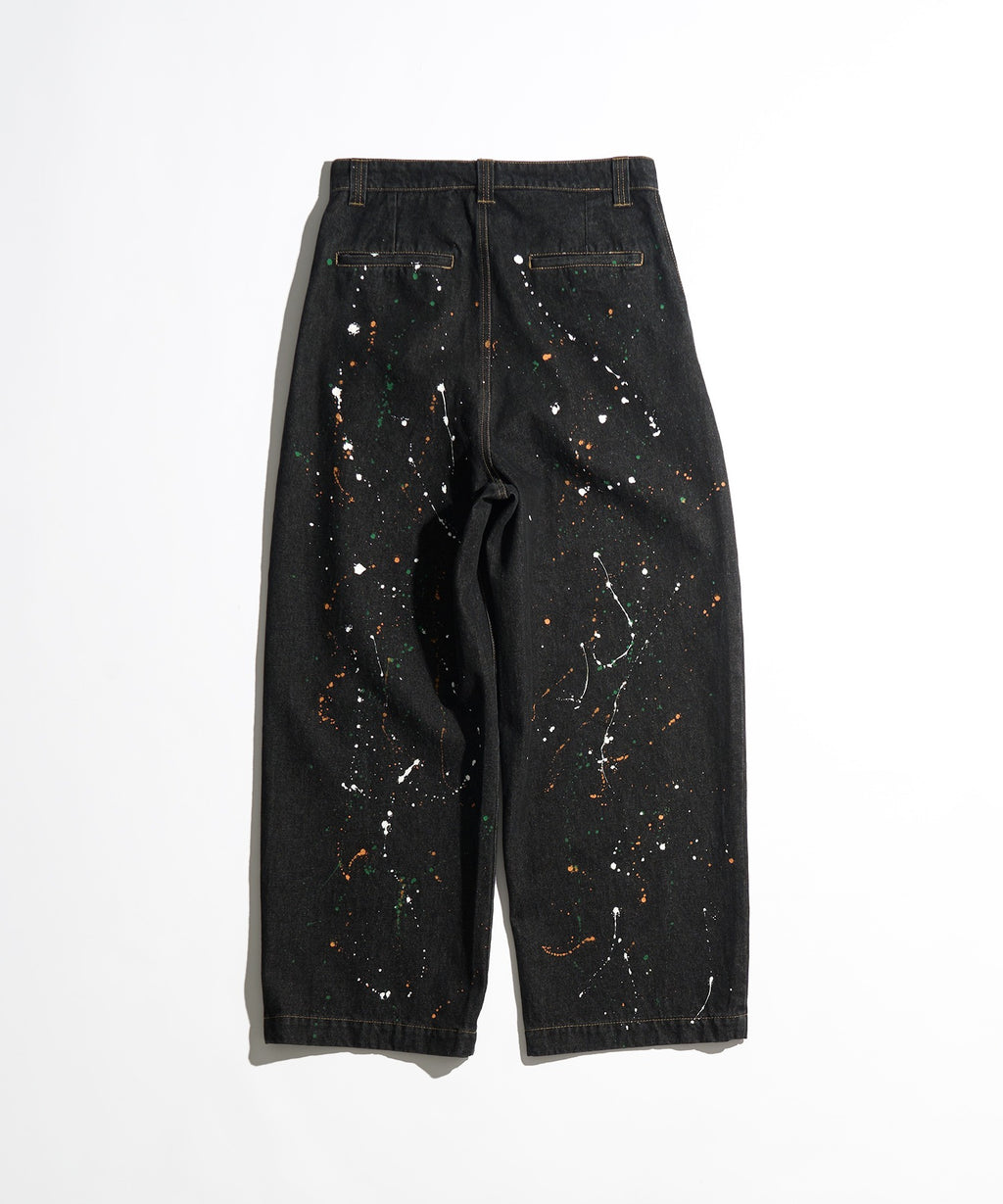 WETTEMPT
2TUCK PAINT DENIM PANTS