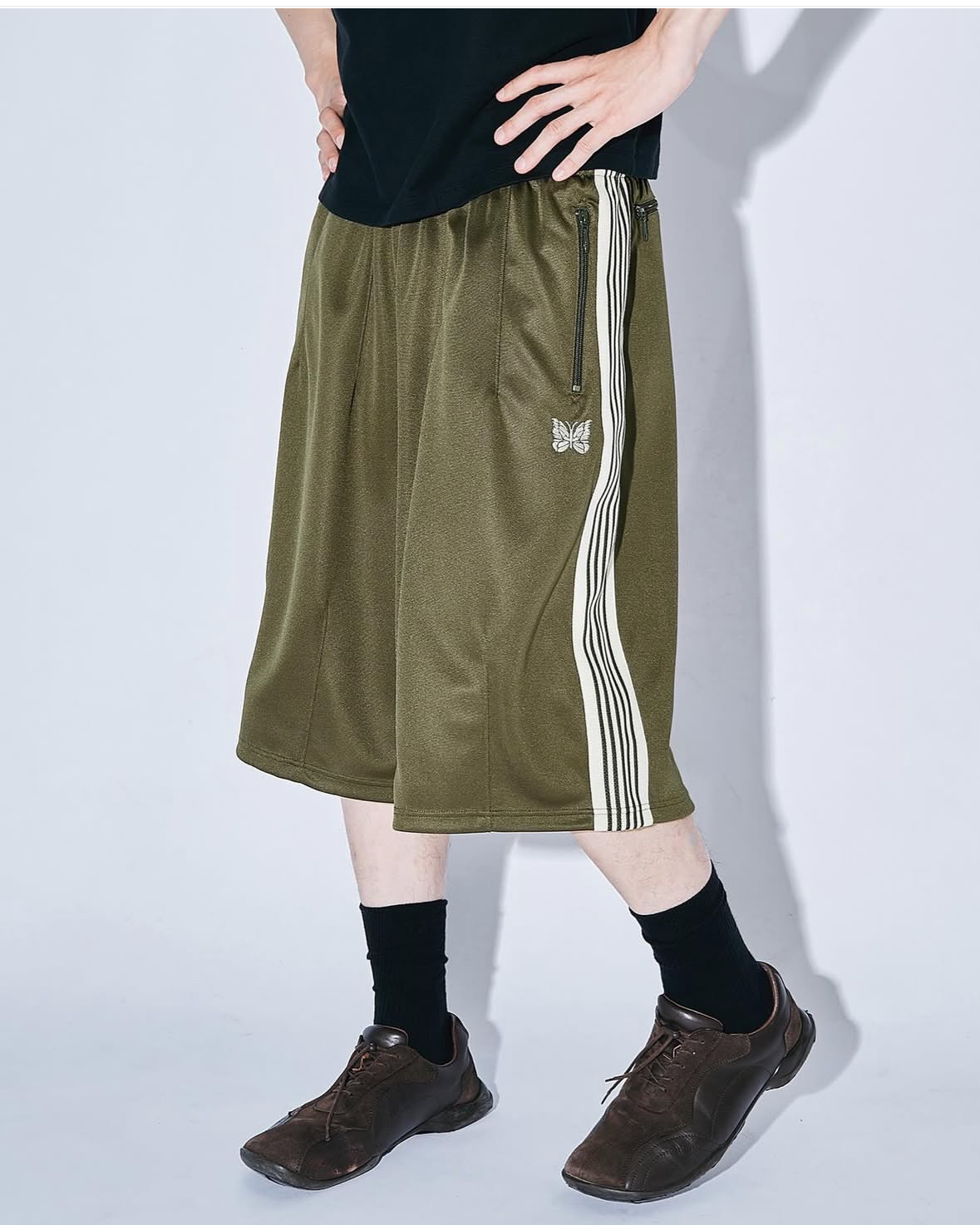 Needles 
別注 H.D Track Shorts Pants- Poly Smooth