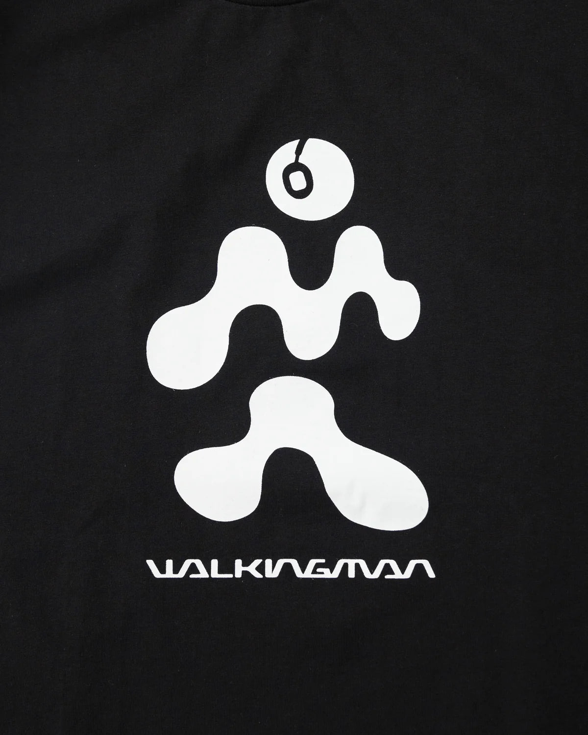 CLESSTE / "WALKING MAN" Massive T-Shirt With Drawstrings