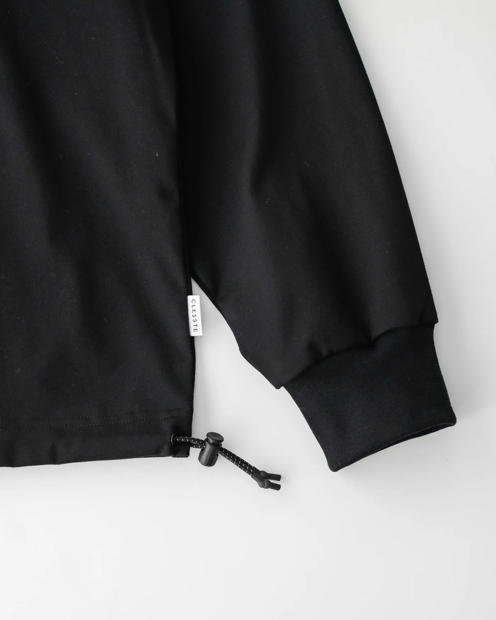 23AW CLESSTE / "LESS" Massive L/S T-Shirt With Drawstrings