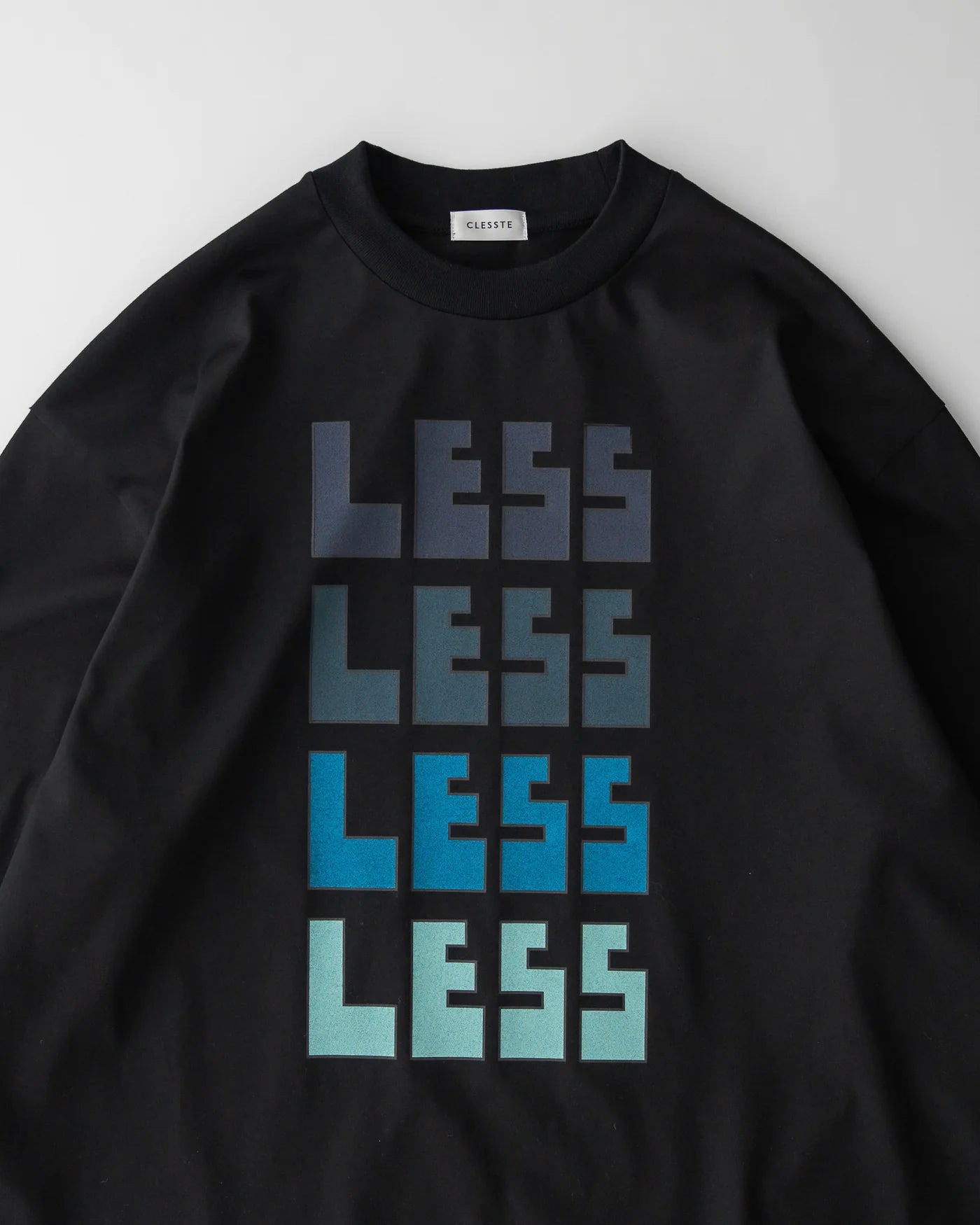 23AW CLESSTE / "LESS" Massive L/S T-Shirt With Drawstrings