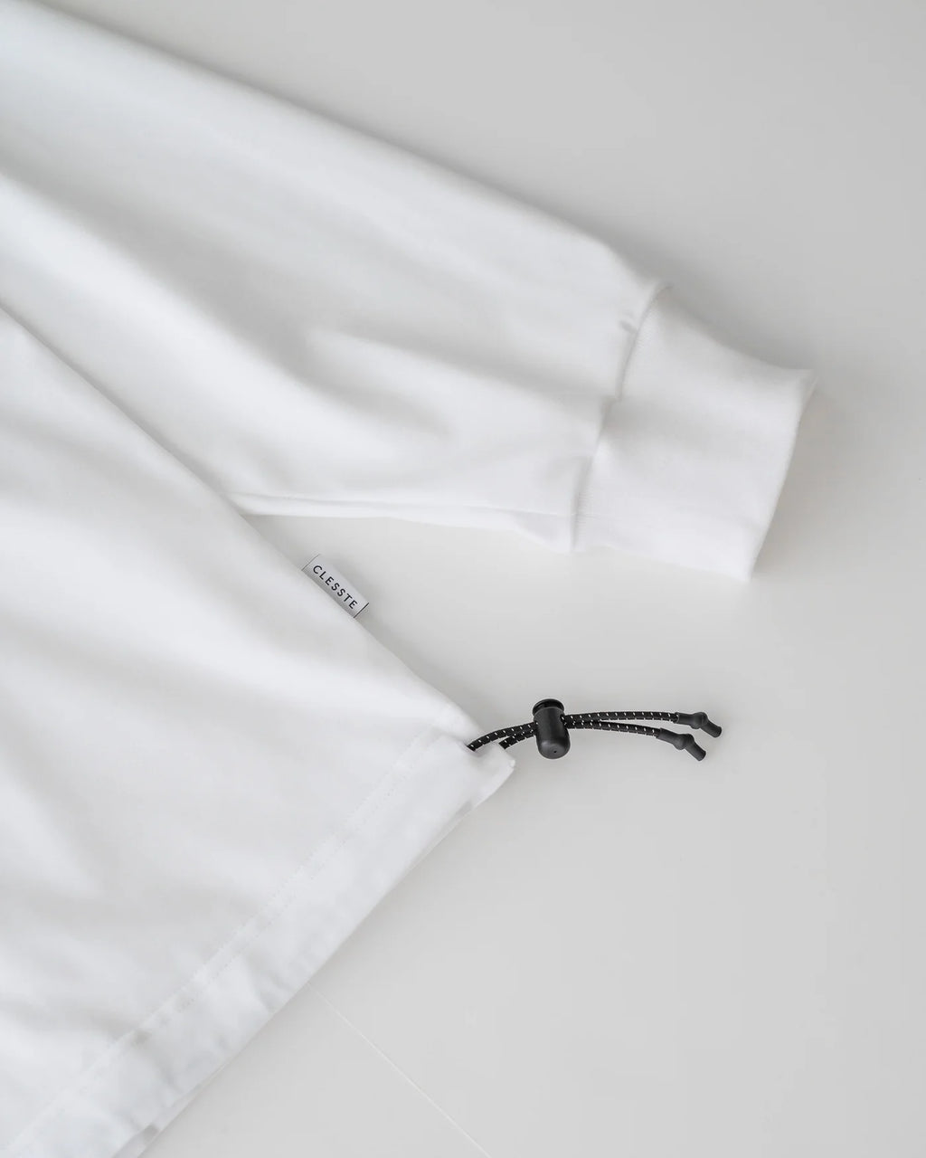 23AW CLESSTE / "LESS" Massive L/S T-Shirt With Drawstrings