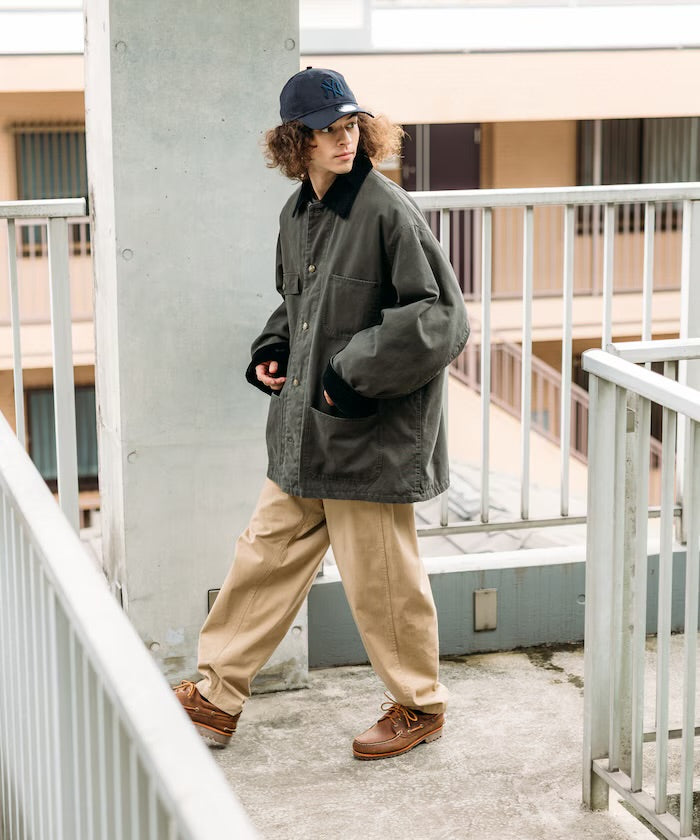 FREAK‘S STORE
Oversized Corduroy Duck Coverall Jacket [Limited products]