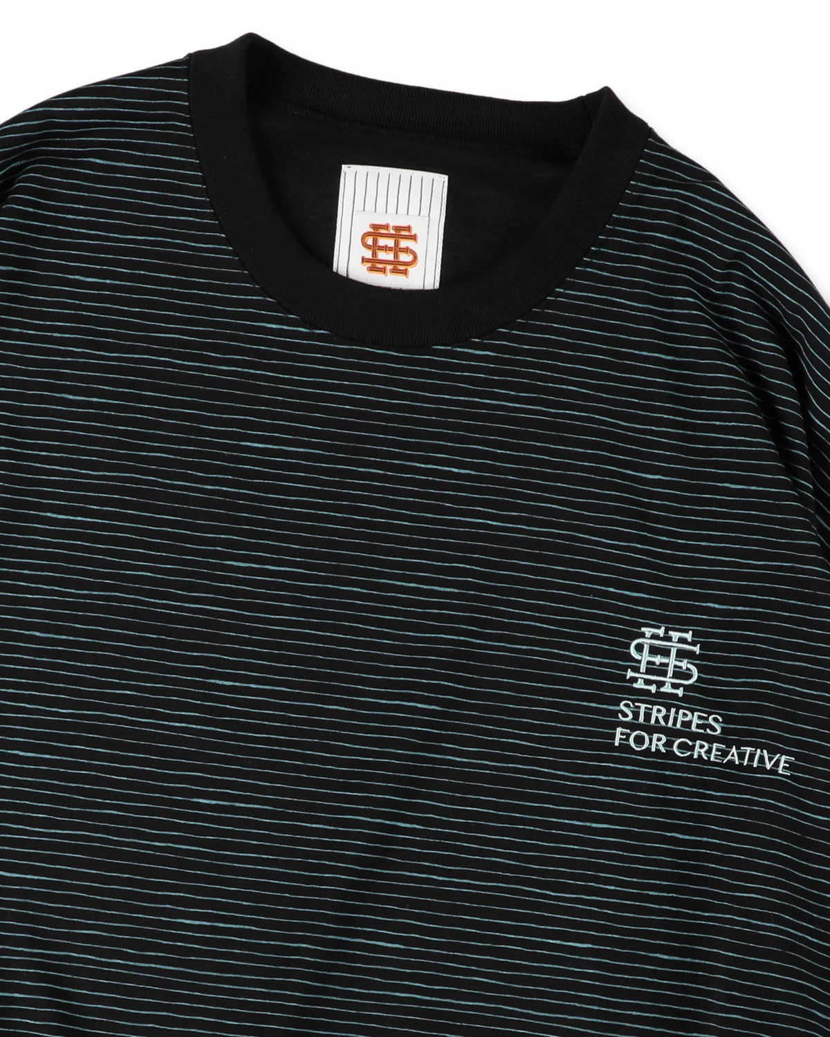 SEE SEE x S.F.C Super Big LS Border Tech Tee W Drawstrings
