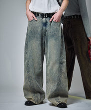 將圖片載入圖庫檢視器 預訂 FREAK&#39;S STORE
MR HEARTS
VINTAGE WASH CURVE LINE DENIM [限定展開]
