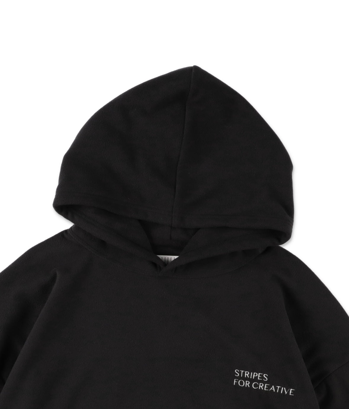 S.F.C FLEECE SUPER BIG HOODY LS TEE W/DRAWSTRINGS