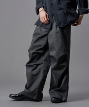 將圖片載入圖庫檢視器 預訂PUBLUX
Tucked wide twill Pants[Limited products]
