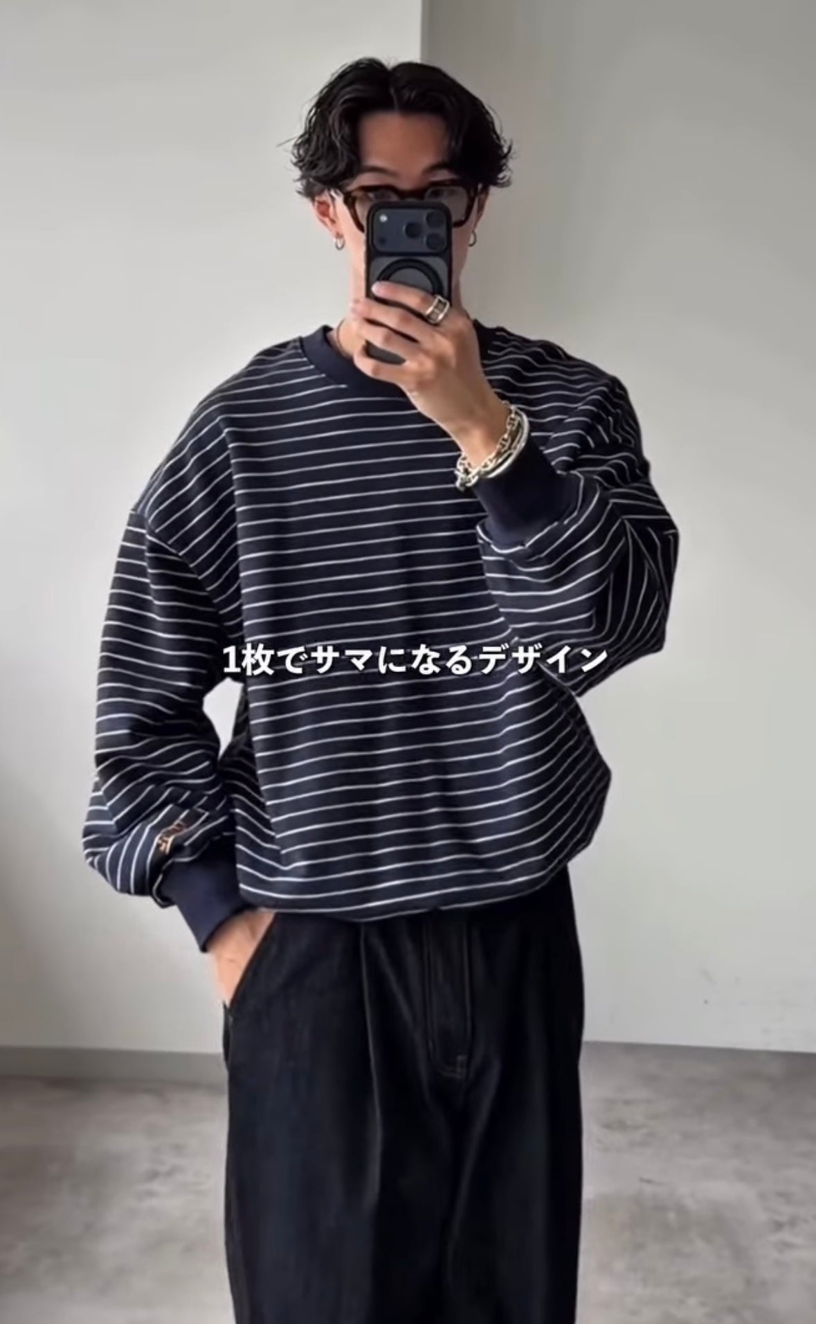 WETTEMPT/ ウィテンプト
HEAVY WEIGHT BORDER SWEAT
