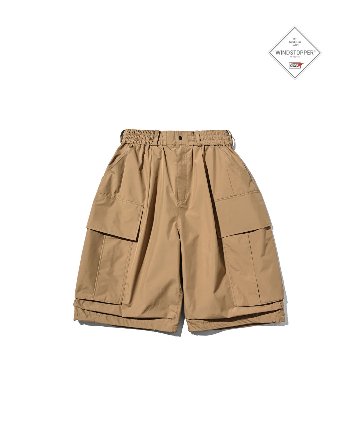 CLESSTE
+PHENIX WINDSTOPPER® BY GORE-TEX LABS CITY MEGA POCKET BALLOON CARGO HALF PANTS