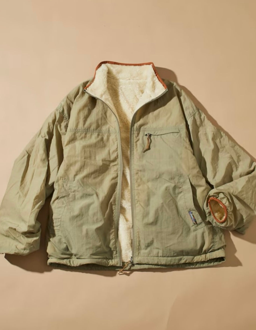 FREAK'S STORE
Relaxed fit reversible nylon fleece Jacket with a single logo