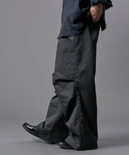將圖片載入圖庫檢視器 預訂PUBLUX
Tucked wide twill Pants[Limited products]
