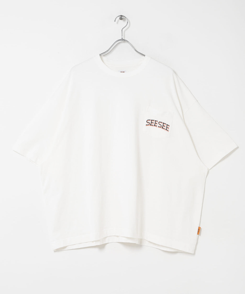 SEE SEE　SUPER BIG ARCH POCKET TEE