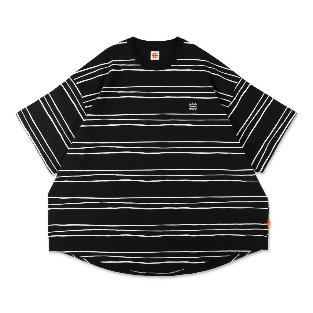 SEE SEE SUPER BIG BORDER SS ROUND TEE