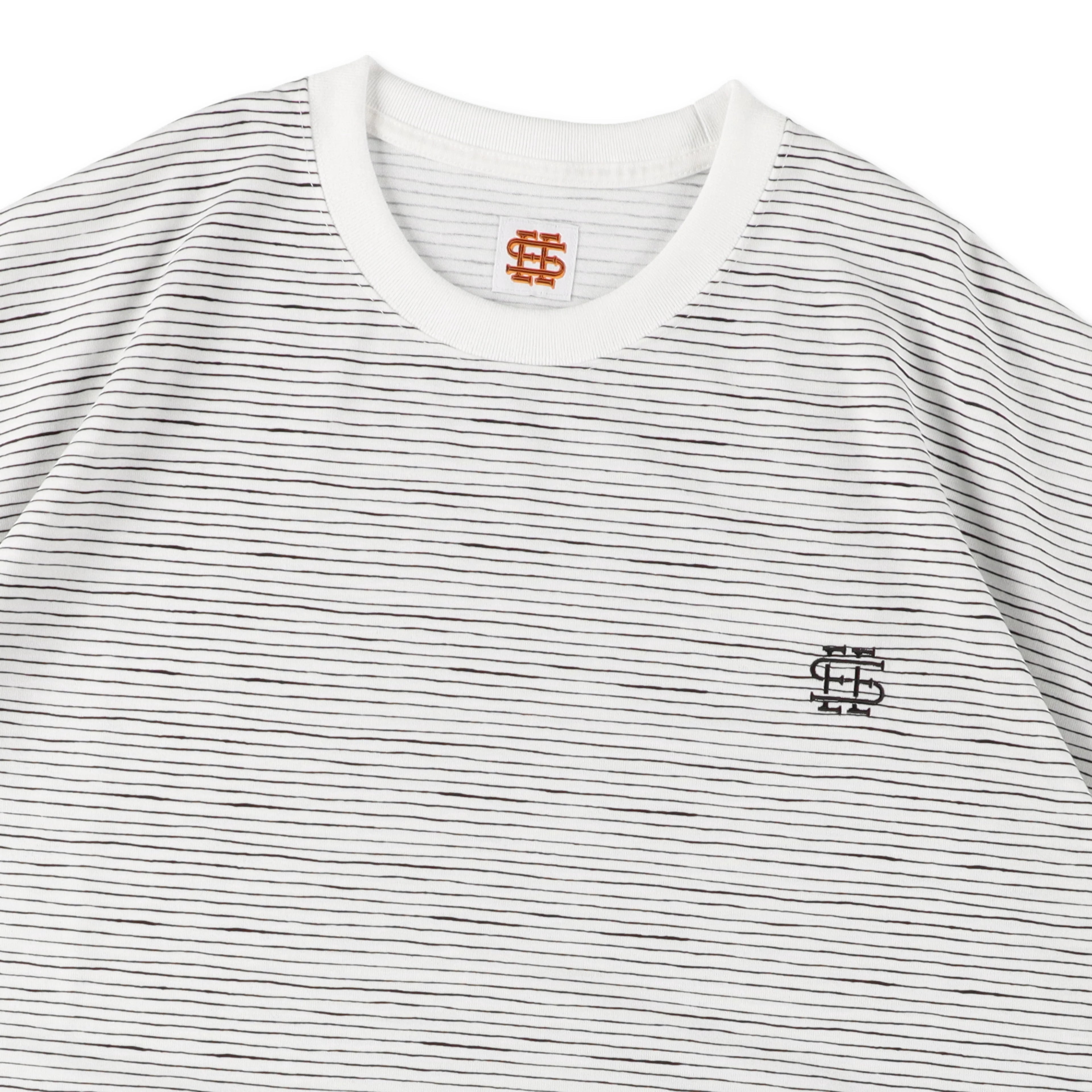 SEE SEE SUPER BIG BORDER SS W/DRAWSTRINGS TEE