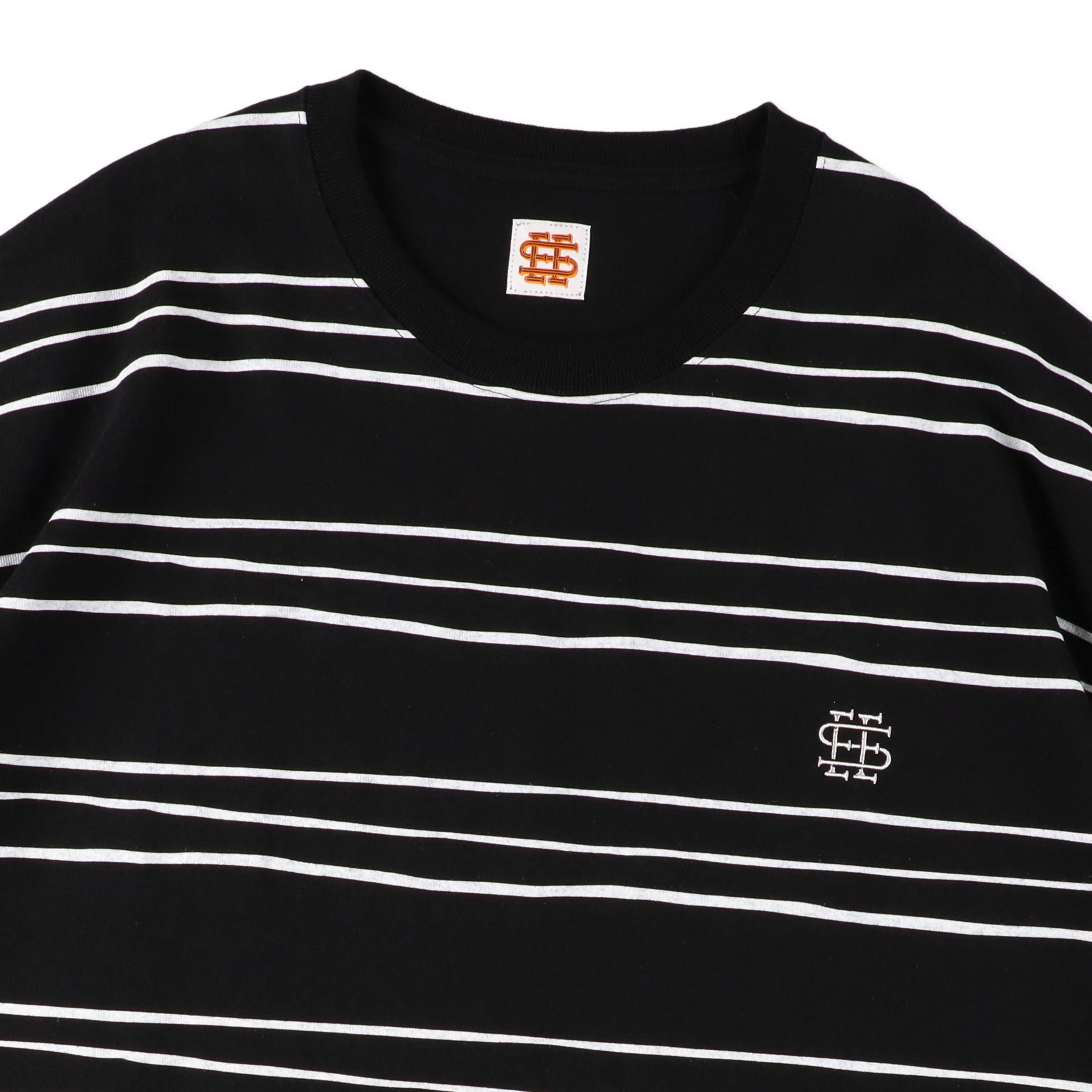 SEE SEE SUPER BIG BORDER SS ROUND TEE