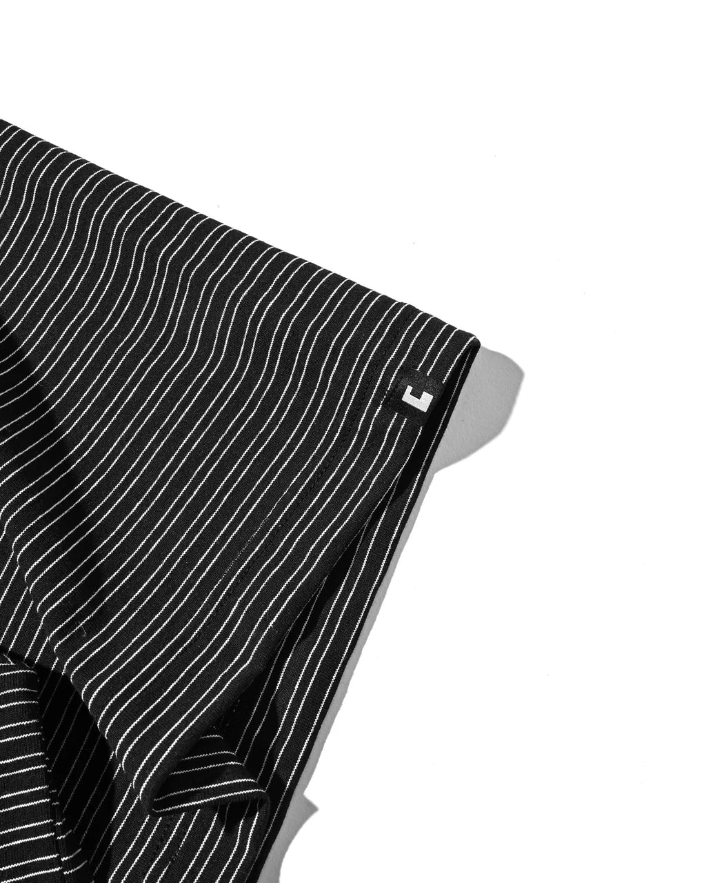 CLESSTE MICRO STRIPE S/S T-SHIRT WITH DRAWSTRINGS