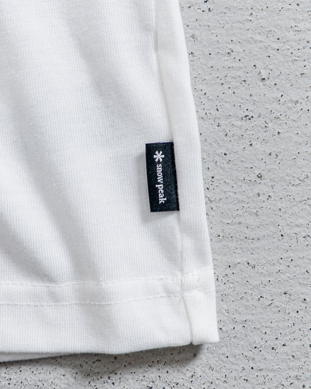 snow peak New Standard Back Printed Logo T-Shirt