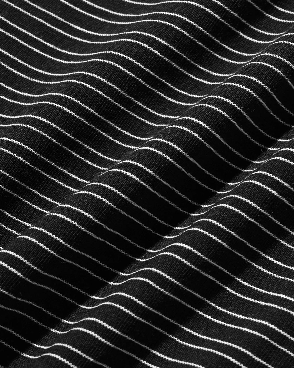 CLESSTE MICRO STRIPE S/S T-SHIRT WITH DRAWSTRINGS