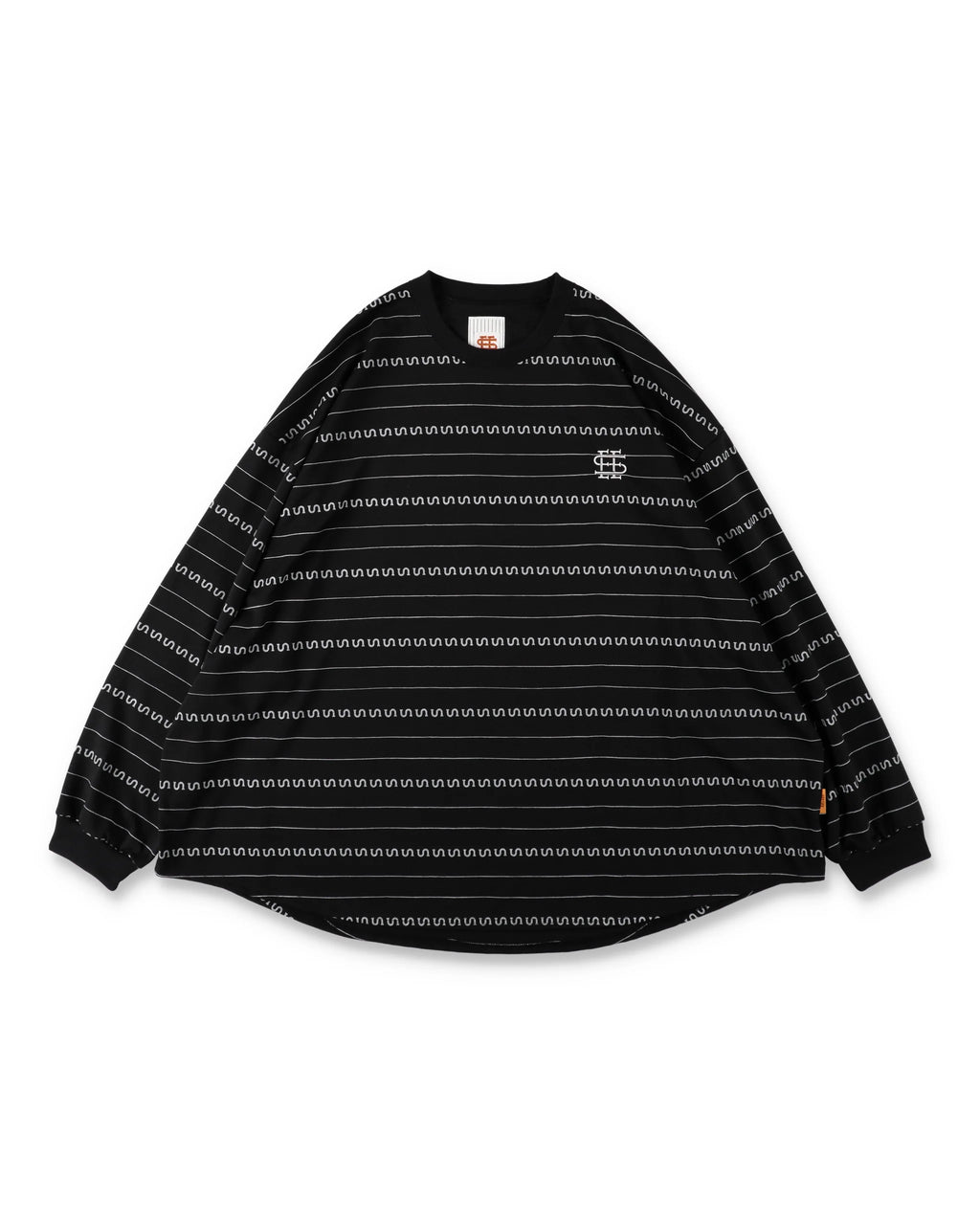SEE SEE x S.F.C Super Big LS S Border Tech Tee