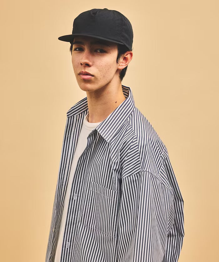 【FREAK'S STORE for BEACH & FES】 Typewriter Spindle Regular Collar S/S Shirt