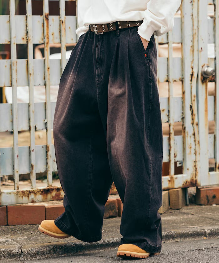 RED KAP
別注 SMU PT-38 2TUCK BAGGY WIDE DENIM PANTS