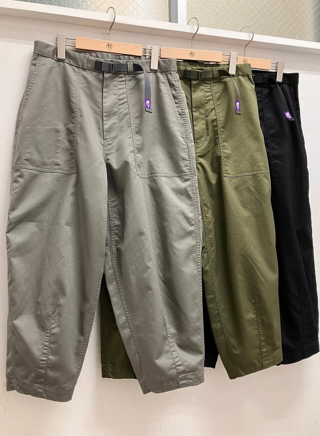 COOLMAX Chino Wide Cropped Pants
THE NORTH FACE Purple Label