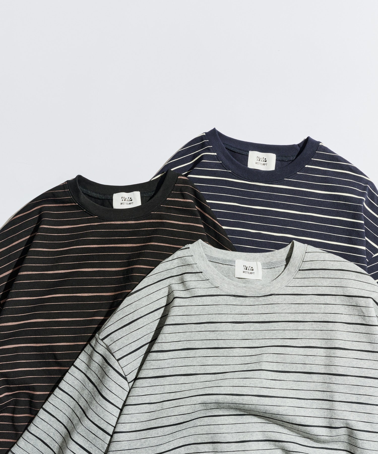 WETTEMPT
SKETCH MULTI BORDER S/S TEE