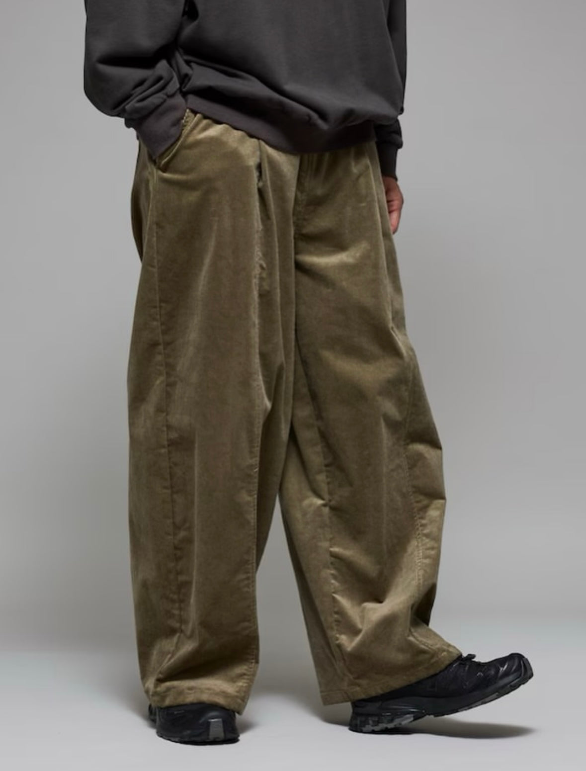 PUBLUX
Wide corduroy easy Pants[Limited products