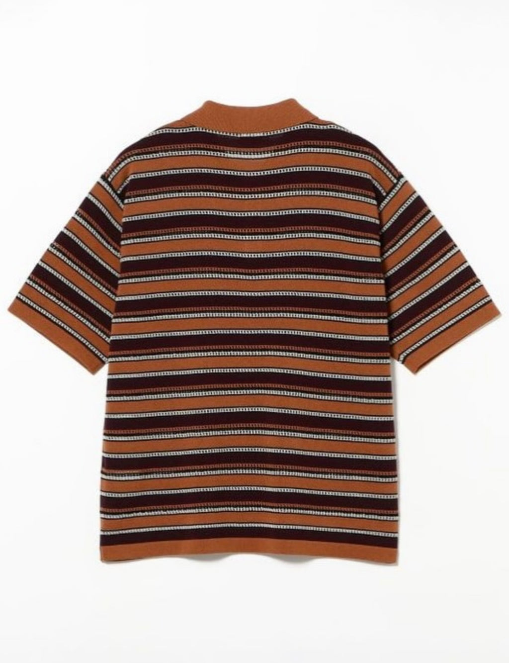 BEAMS
12 Gauge Border Polo Shirt