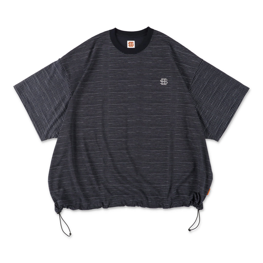 SEE SEE SUPER BIG BORDER SS W/DRAWSTRINGS TEE