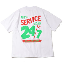 將圖片載入圖庫檢視器 24SS FreshService / Corporate Printed S/S Tee All Day All Night
