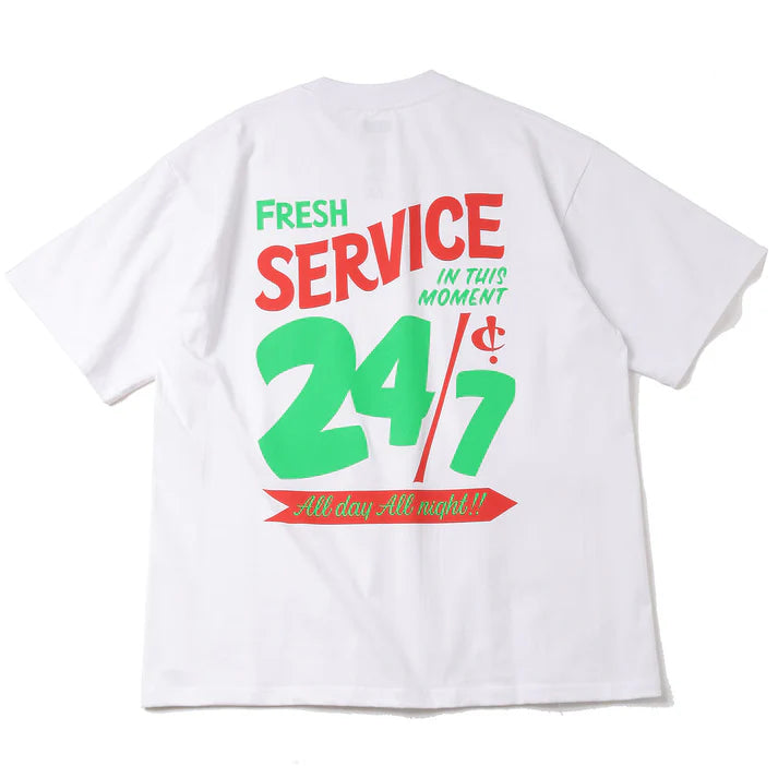 24SS FreshService / Corporate Printed S/S Tee All Day All Night
