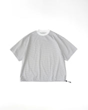 將圖片載入圖庫檢視器 23SS CLESSTE / Striped Massive T-Shirt With Drawstrings
