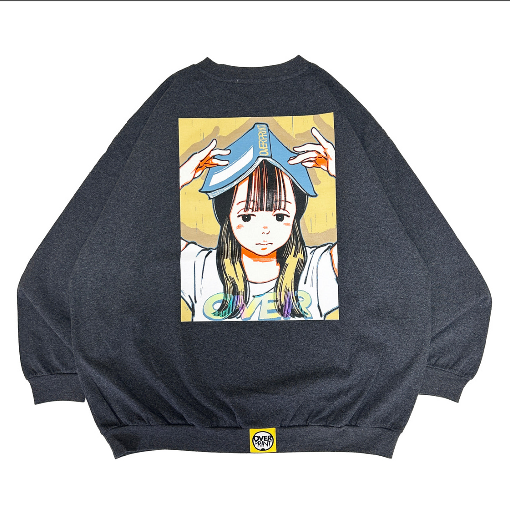 Over Print / POP ART Sweatshirts like L/S Tee Ver:10 *AURORA REFLECTOR