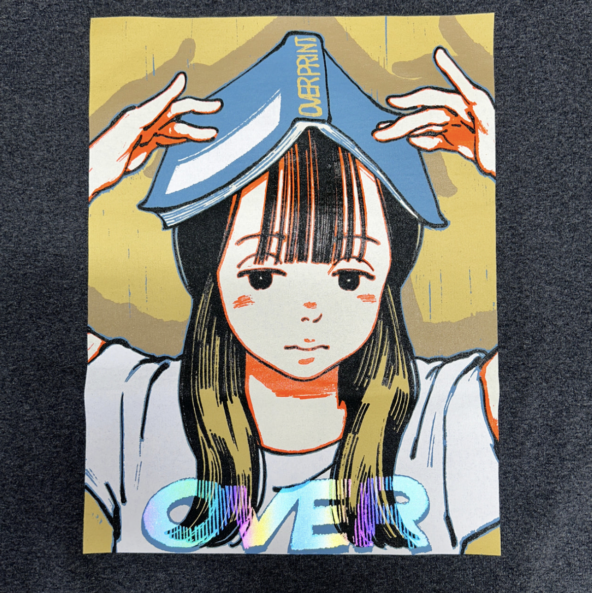 Over Print / POP ART Sweatshirts like L/S Tee Ver:10 *AURORA REFLECTOR