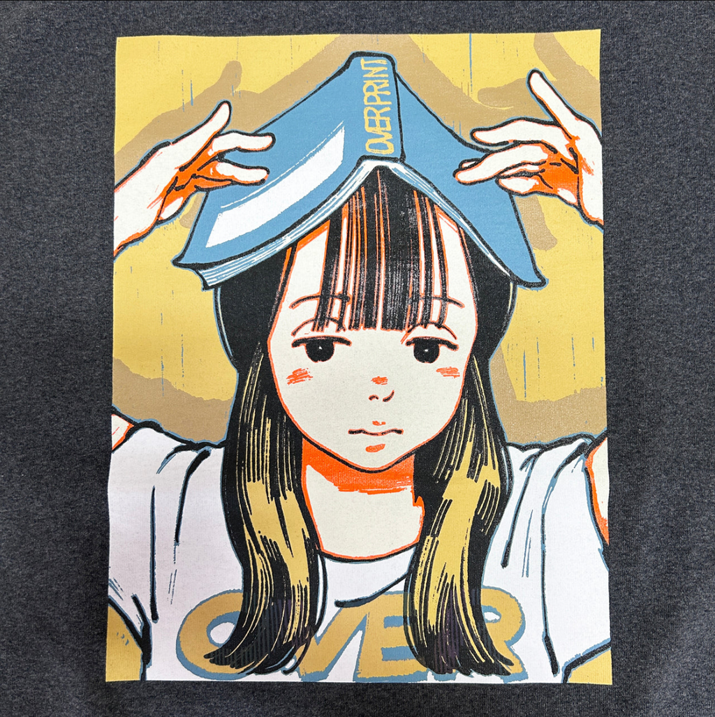 Over Print / POP ART Sweatshirts like L/S Tee Ver:10 *AURORA REFLECTOR