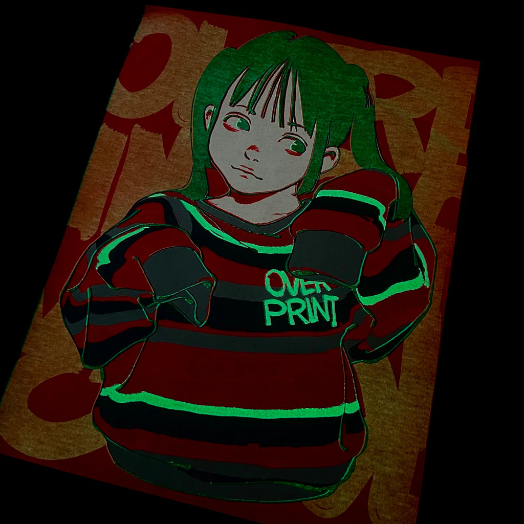 Over Print / POP ART Tee Ver:8 DOGMATIC GOURMET Ripdw