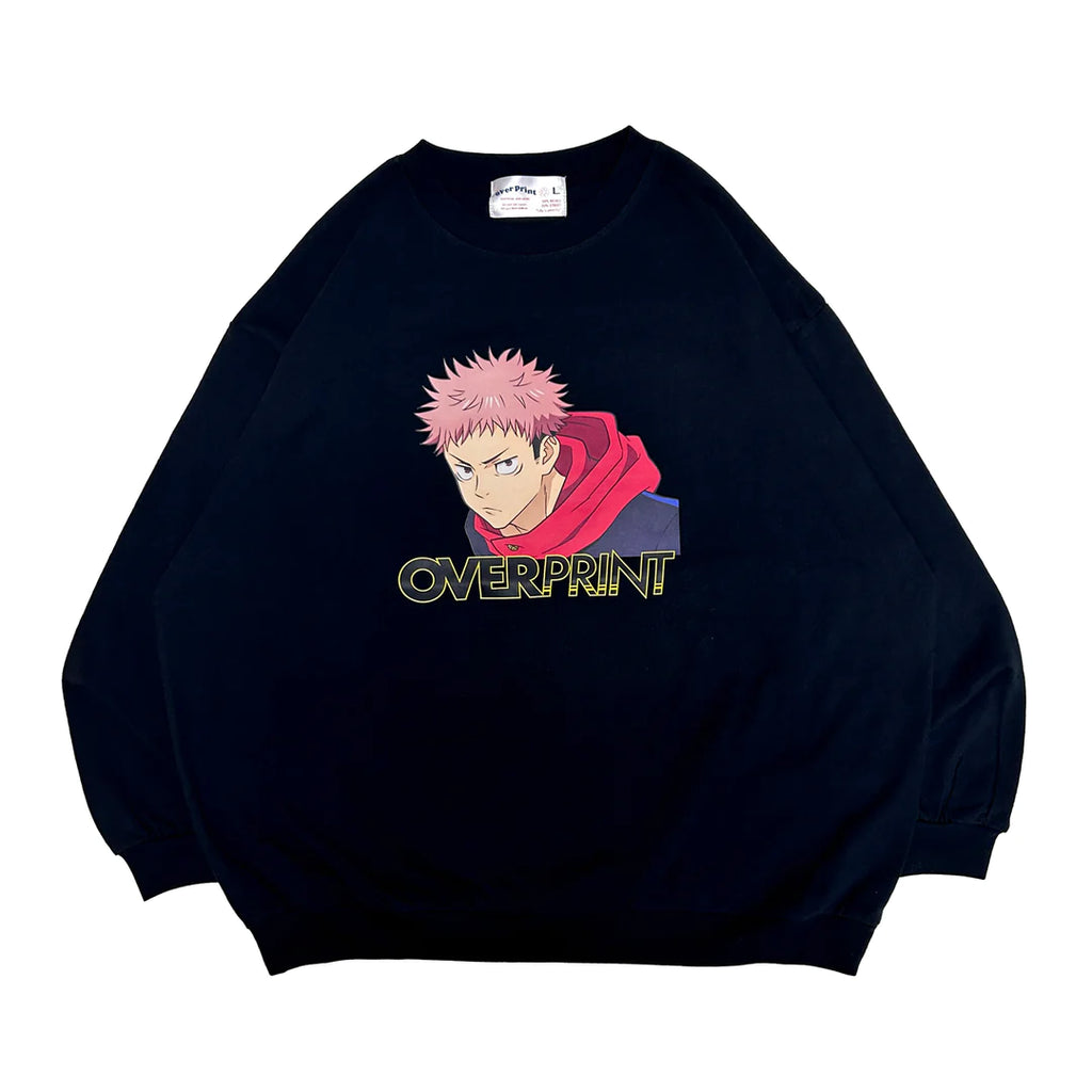 Over Print / 呪術廻戦 Sweatshirts Like L/S Tee