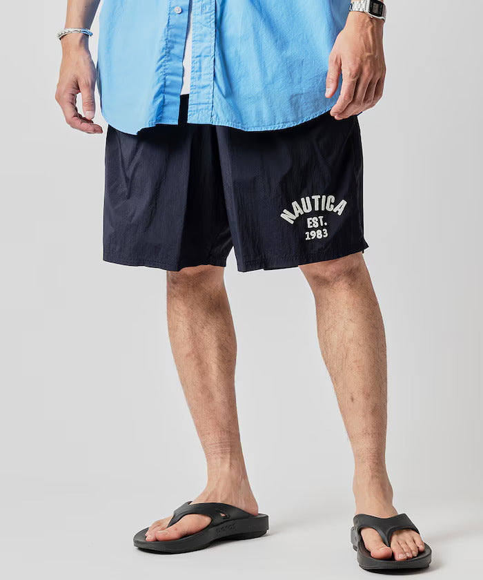 24SS Nautica / Light weight Nylon Track Shorts