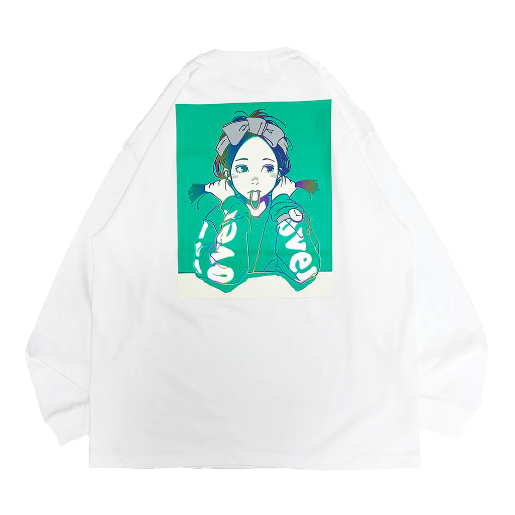 特價商品不享有其他優惠 Over Print / Pop Art Heavy LS Tee Ver:1 AURORA REFLECTOR