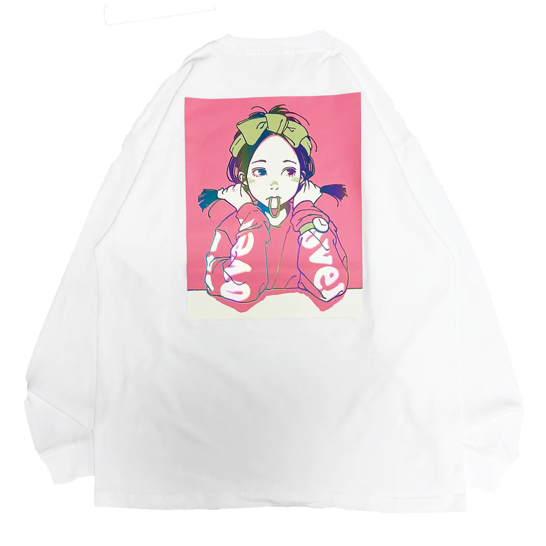 特價商品不享有其他優惠 Over Print / Pop Art Heavy LS Tee Ver:1 AURORA REFLECTOR